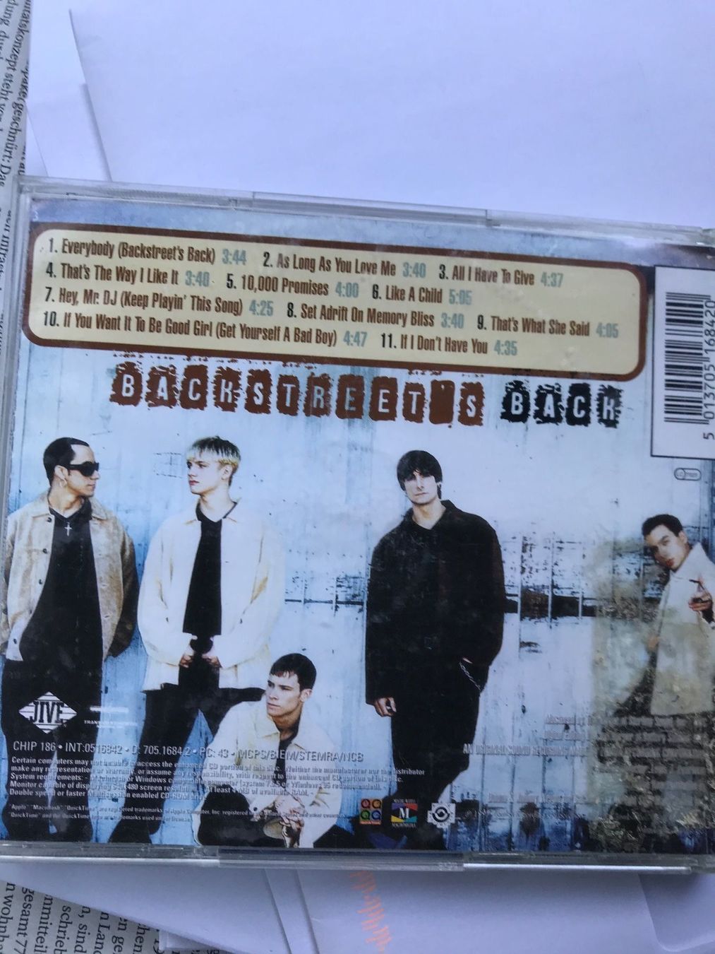 CD: CD Backstreet Boys – Usato da Triesenberg venduto da Anastasia26 1