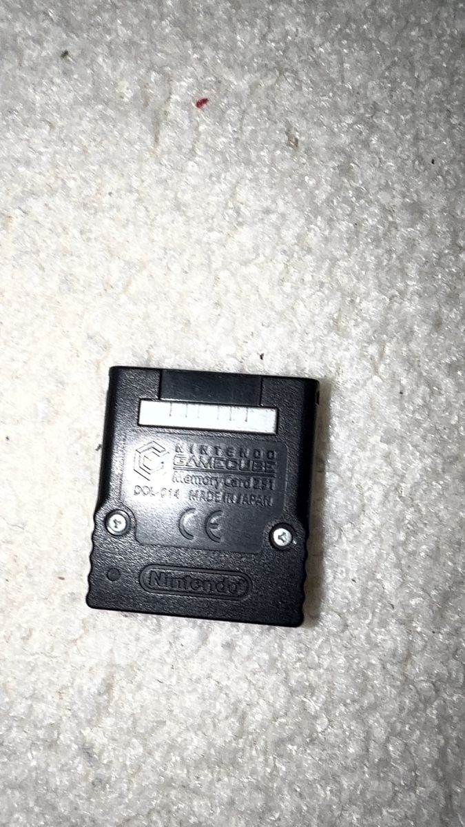 Nintendo Console: Nintendo Gamecube Speicherkarte 251 – Usato da Hinwil venduto da Marco22117 1