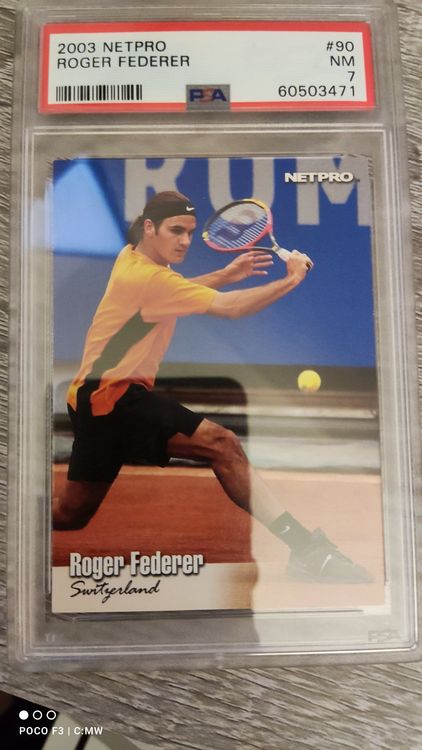 Graduado 2003 Netpro Elite Rafael Nadal #E27 Edición Evento Novato RC Tarjeta de Tenis PSA 10 Gem Mint