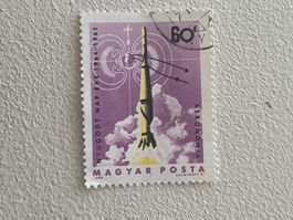 Cosmo und Space Theme Briefmarke