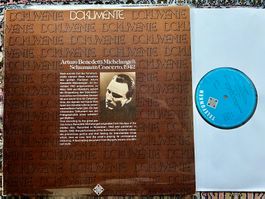 Schumann Arturo Benedetti Michelangeli – Concerto 1942 LP🛀