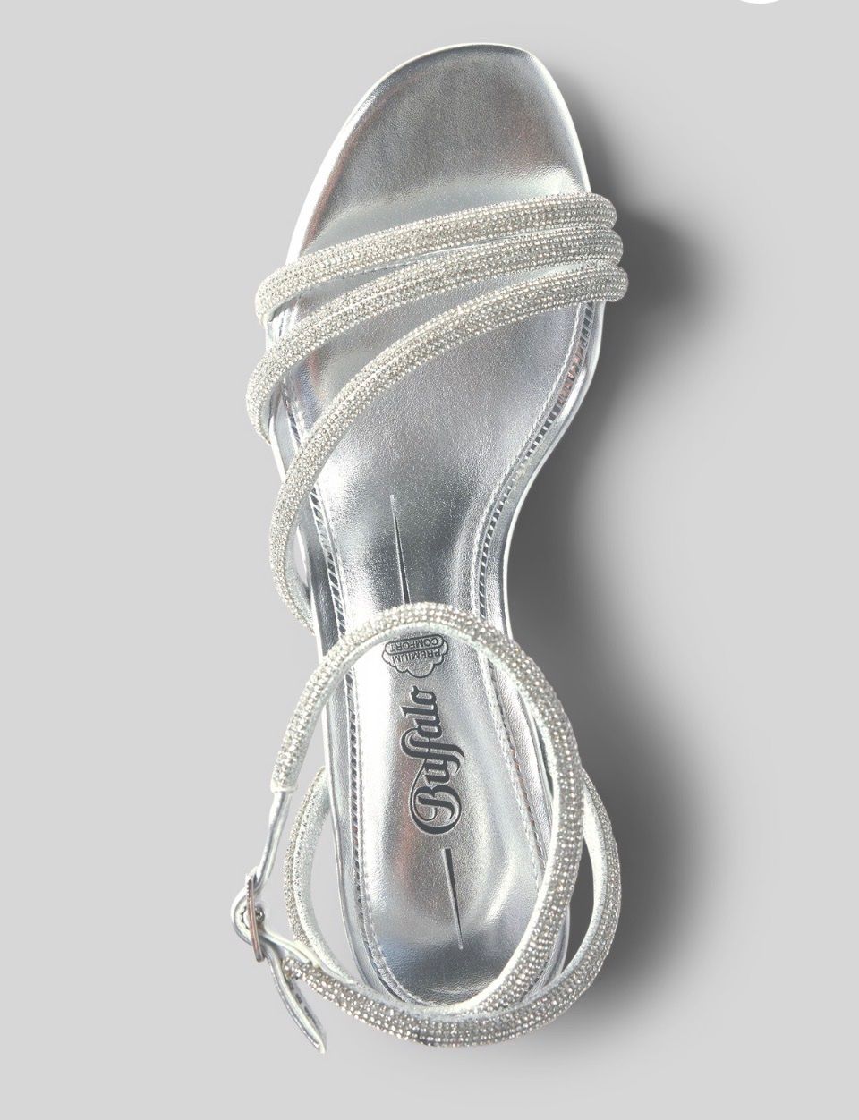 Buffalo Scarpe da donna: Sandalen Silber Glitzer, Buffalo Grösse37 – Usato da Langnau am Albis venduto da CS2007 2
