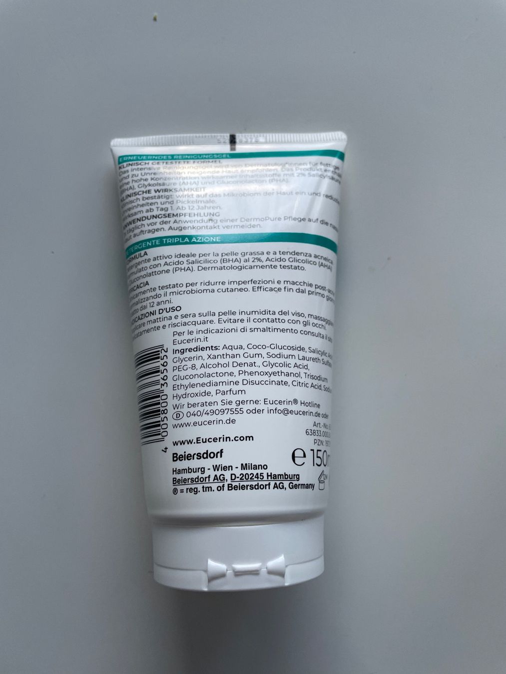 Cura del viso: Eucerin Deropure Clinical Gesichtpflege-Set – Nuovo e nell'imballaggio originale da Langenthal venduto da sonne_00 4