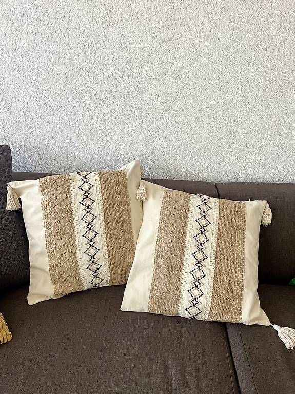 Kissen: Zierkissen 45x45cm – Gebraucht aus Schliern b. Köniz von Viven_K