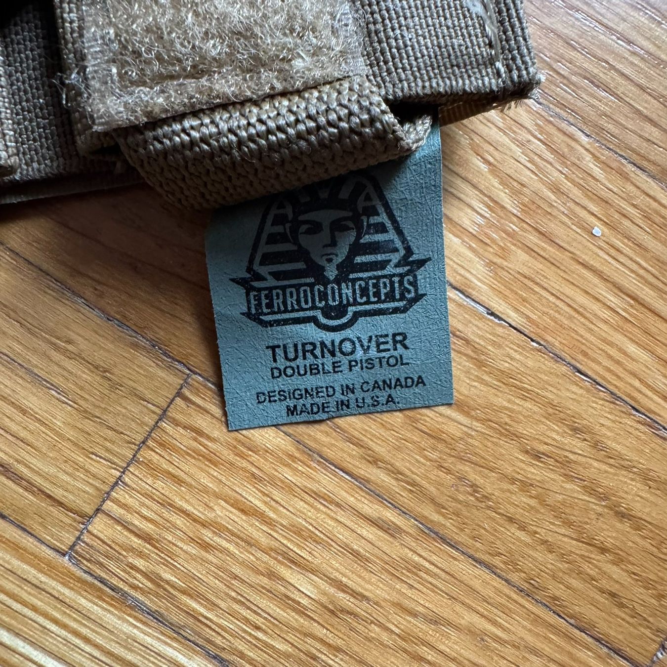 Tiro a segno: Ferro Concepts Turnover Double Pistol coyote brown – Usato da Collex venduto da commander31 1