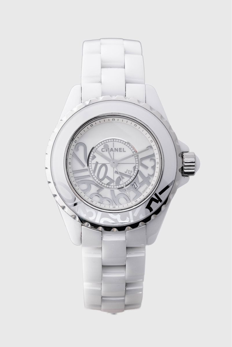 Chanel Orologi: CHANEL J12 GRAFFITI WATCH  Reference H5239, 33 mm – Usato da Bellevue venduto da bordeaux075cl