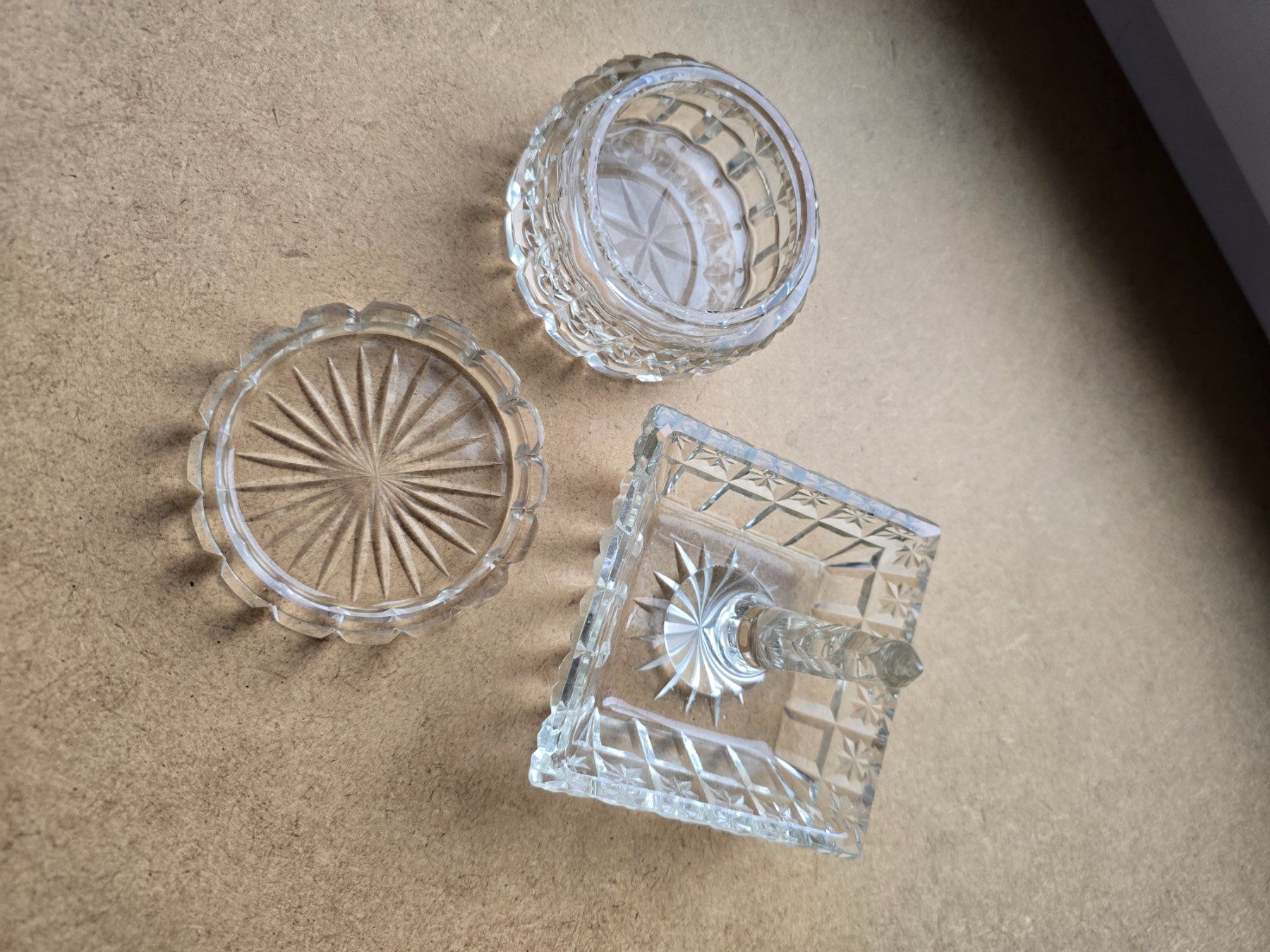 Bicchieri: Art Deco Ringhalter & Glasdose, antik – Usato da Rheinau venduto da MakalekaAloha 6