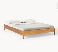 Westwing Holzbett Kiefernholz 160x200cm, wie neu