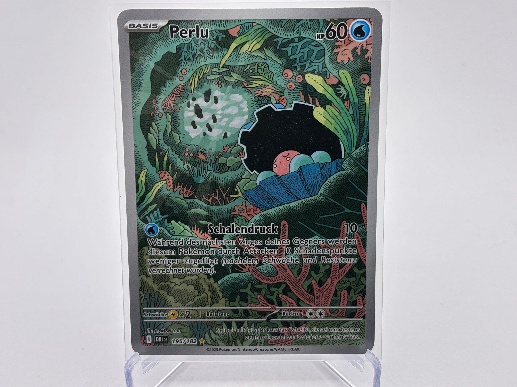 Pokémon Sammelbilder & Trading cards: Ewige Rivalen - Perlu  (DRI 195) - DE – Neu (gemäss Beschreibung) aus Allschwil von Bullach