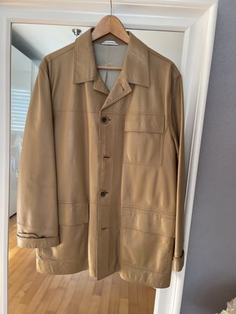 LEONARDO Lederjacke Herren Gr. 50
