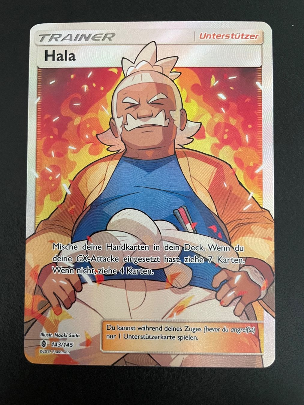 Pokémon Sammelbilder & Trading cards: Pokemon Hala Full Art – Gebraucht aus Wettingen von beki14