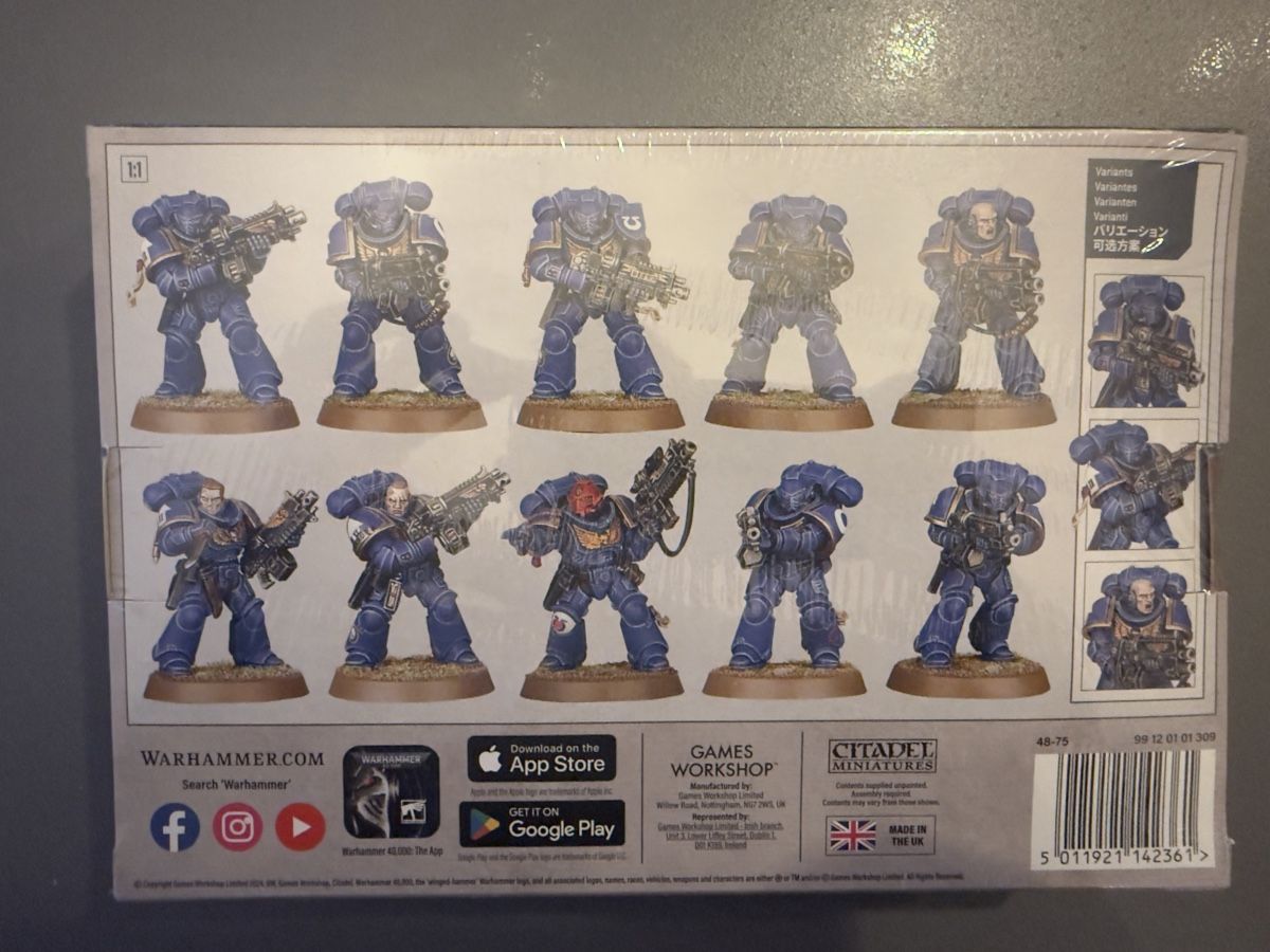Kit di modellismo & Modellini statici: Warhammer 40K Space Marines Intercessor Squad nuovo – Nuovo e nell'imballaggio originale da Zürich venduto da fed_5zp9 1