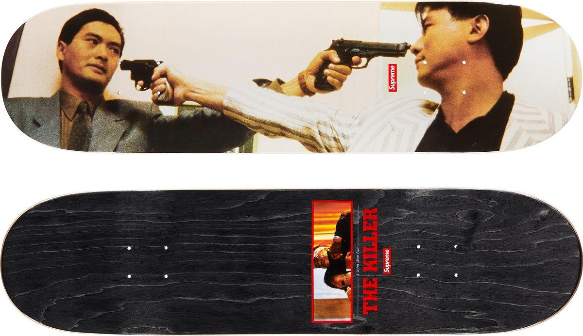 Supreme Skateboards: SUPREME The Killer John Woo 2018 skateboard – Neu und originalverpackt aus Chêne-Bougeries von CollectorGVA