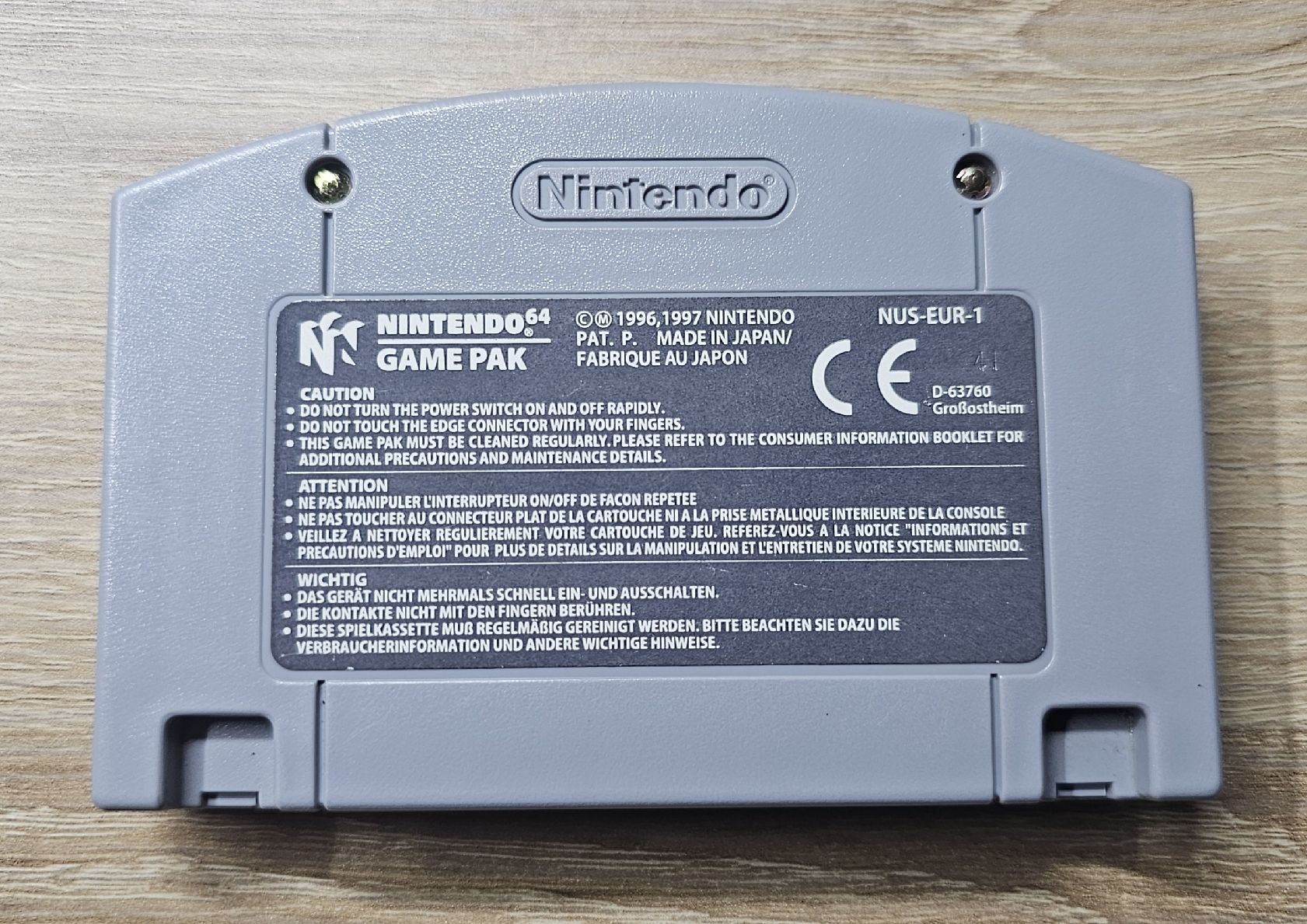 Nintendo Giochi: Nintendo 64 Spiel -- HYDRO THUNDER -- Selten! – Usato da Ochlenberg venduto da on3x 1