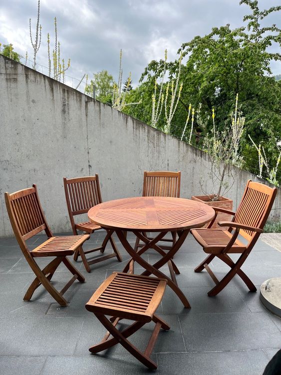 Gartenmobel Teak Gebraucht