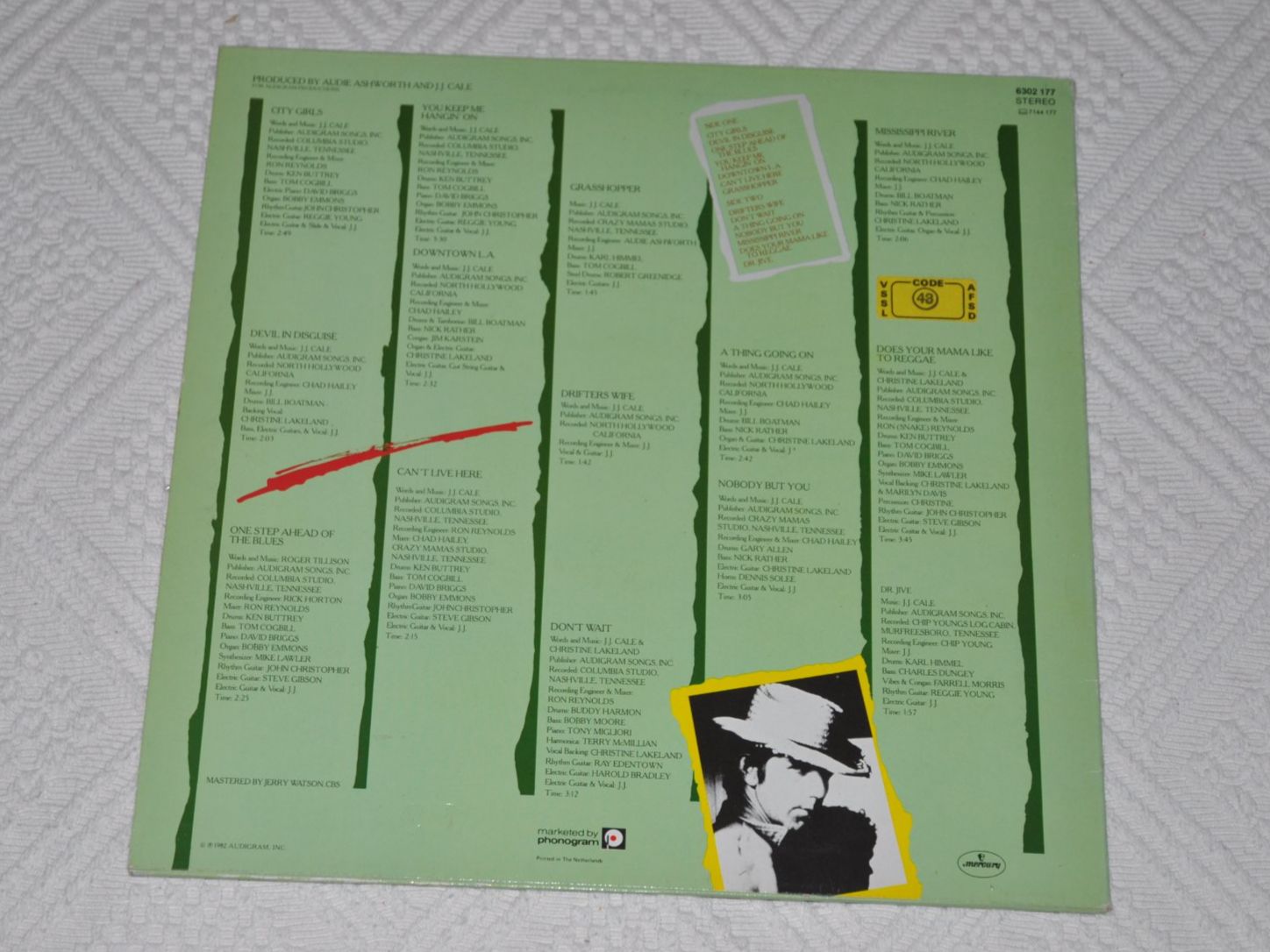 Dischi in vinile: LP J.J. Cale - Grasshopper – Usato da Boll venduto da Theodora15 1