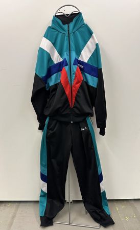 Vintage Adidas Trainingsanzug 80er 90er Jacke Hose Retro