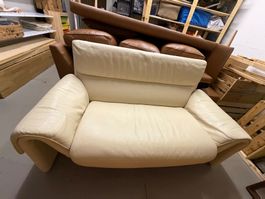 Original de Sede DS-2011/12 2er-Ledersofa – Schweizer Design