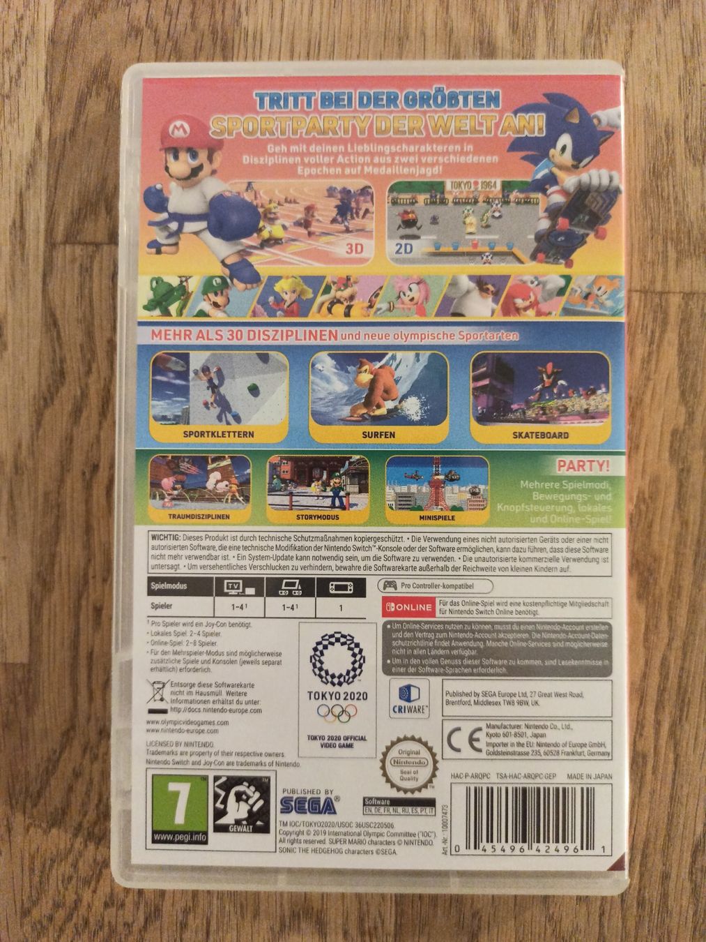 Giochi: Mario & Sonic at the Olympic Nintendo Switch / NSW  - TOP – Usato da Oberweningen venduto da mar_87mx 1