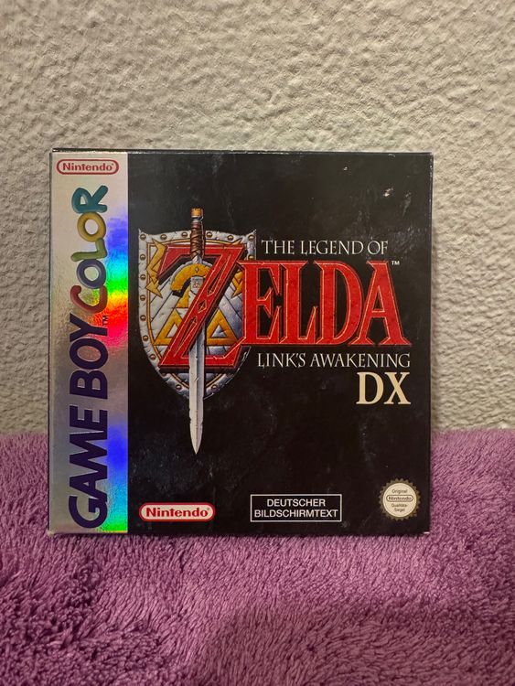 Zelda Link's Awakening DX - Jeu Game Boy Color - Bon état, Cartouche Seulement