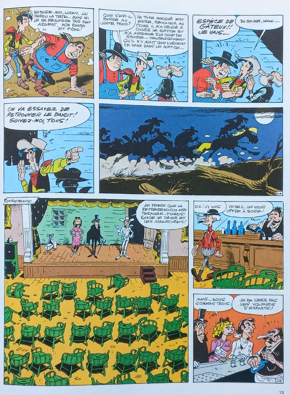 Comics: BD Comic - Lucky Luke - Le Cavalier Blanc - français – Gebraucht aus Niederuzwil von lubimaja 2