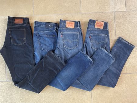 4 Jeans Top Zustand Levi’s, Tommy Hilfiger, Pepe Jeans