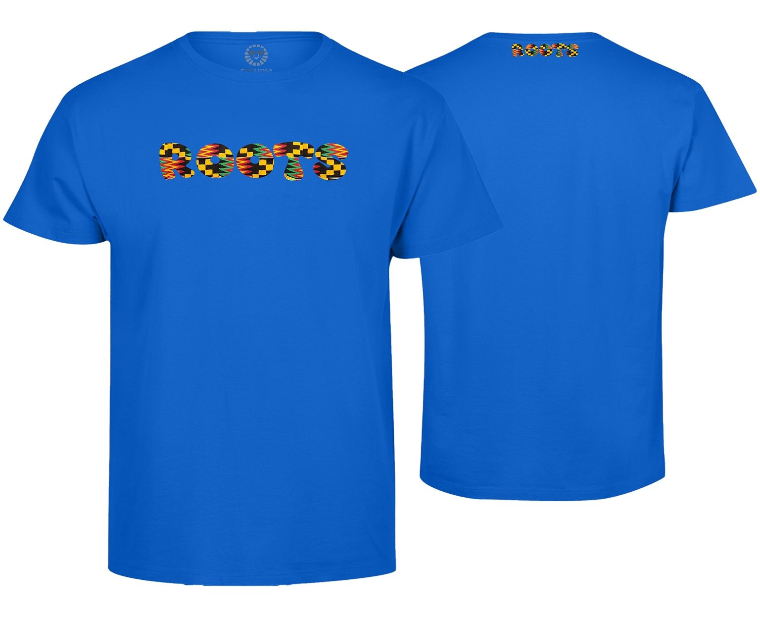 T-shirt: Roots Premium Tshirt mit Kente - Schwarz – Nuovo e nell'imballaggio originale da Regensdorf venduto da StyleTown 5