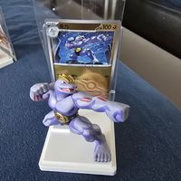 Pokemon 151 Machoke Action Figure + Carta Gioco Nuovo cinese