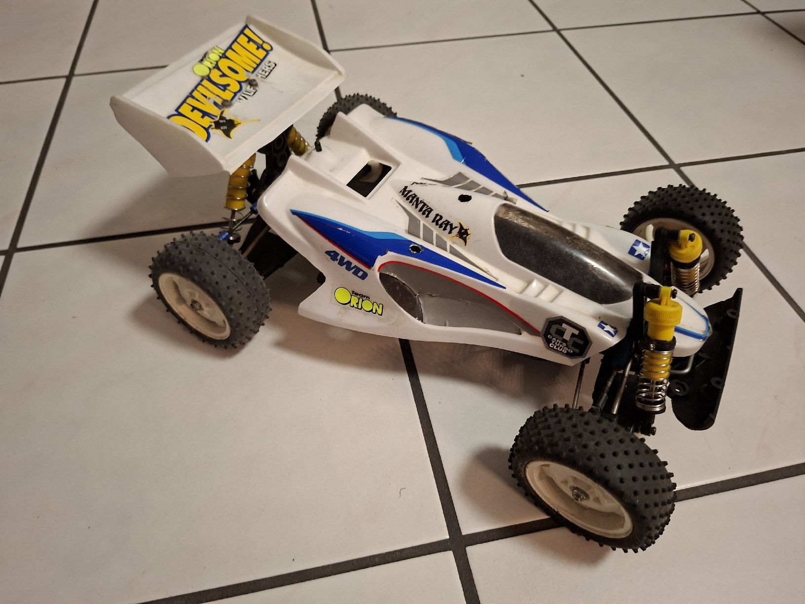 Tamiya Modellismo RC: Tamiya Manta Ray 4WD Buggy – Usato da Schattdorf venduto da mamo1952 2