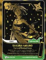 Sakura Haruno 135/130 SR EN Naruto Mythos TCG