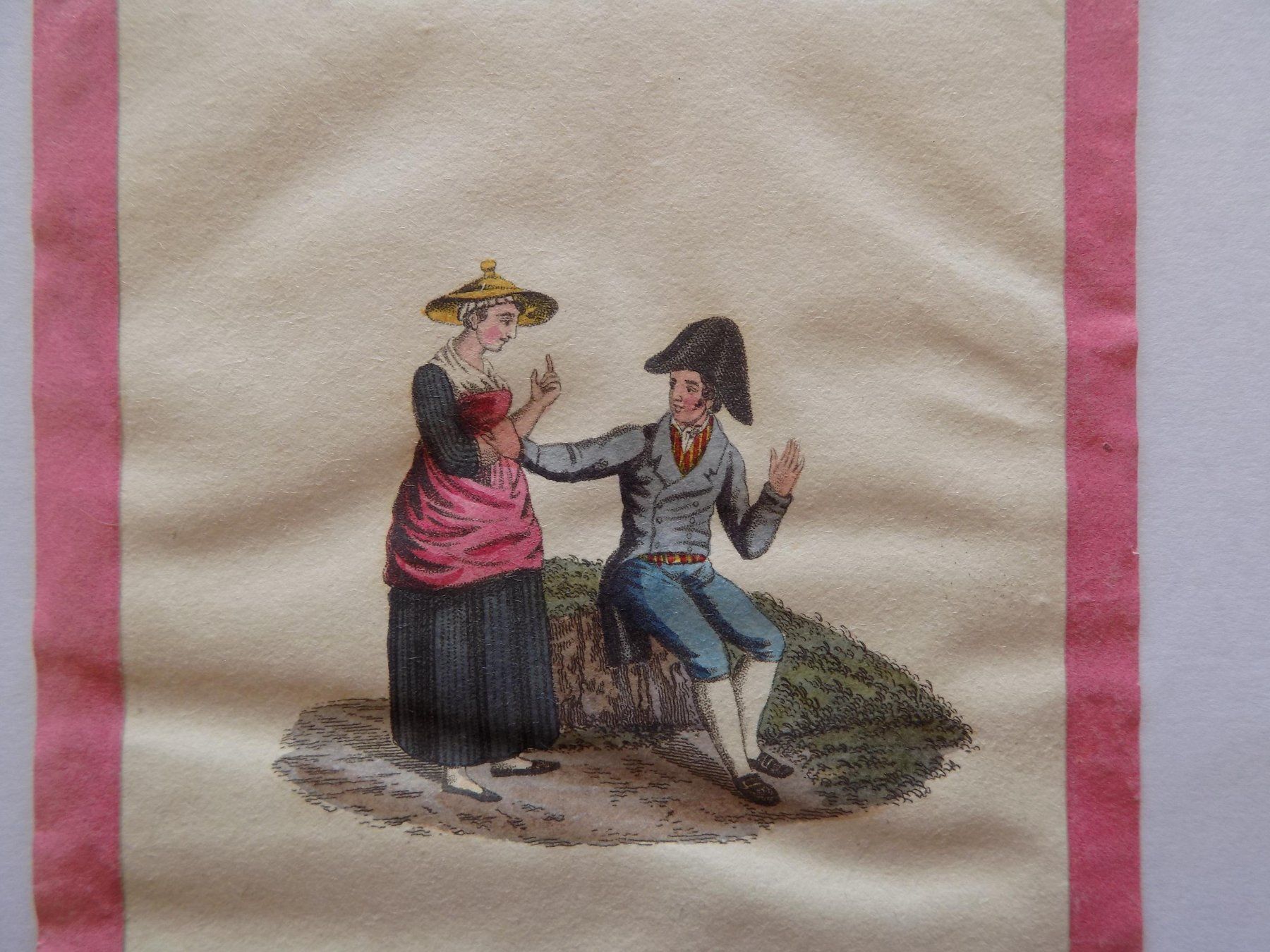 Gravures: Vaud Tracht koloriert – D'occasion à Risch par Antikfee 3