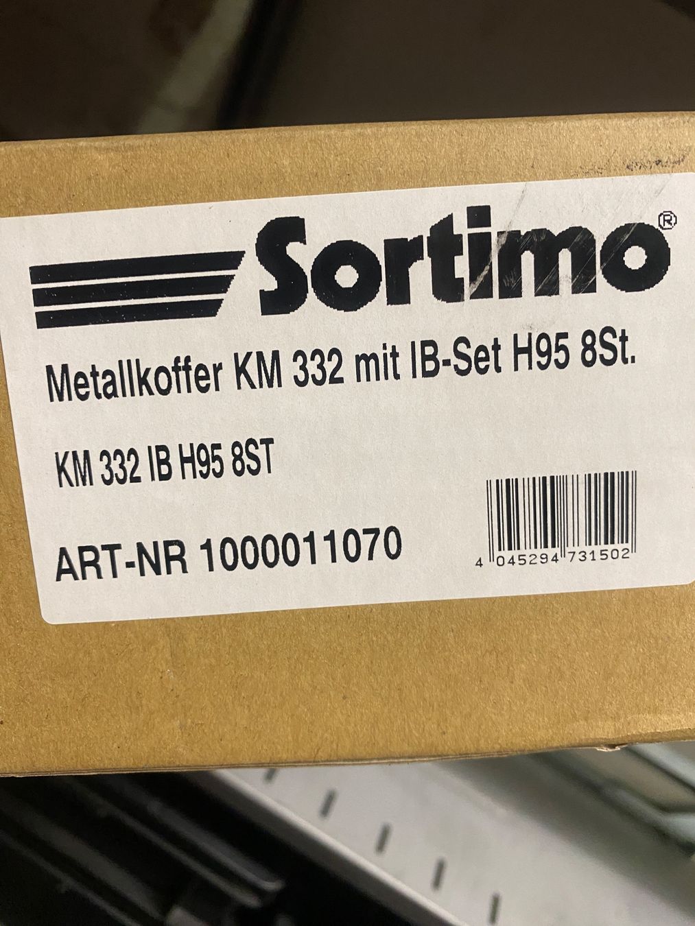 Sortimo Tutti gli attrezzi: Sortimo Metallkoffer ab 1.- – Nuovo e nell'imballaggio originale da Wabern venduto da HK-Design 2