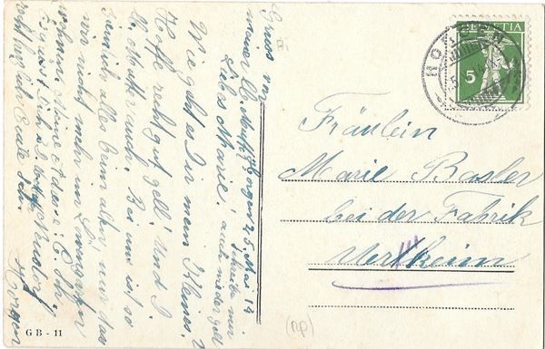 Cartoline postali: Horgen Teilansicht – Usato da Olten venduto da clotaldi 1