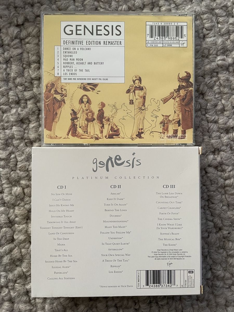 CDs: 2x Genesis – Gebraucht aus Reinach AG von trigger7811 1