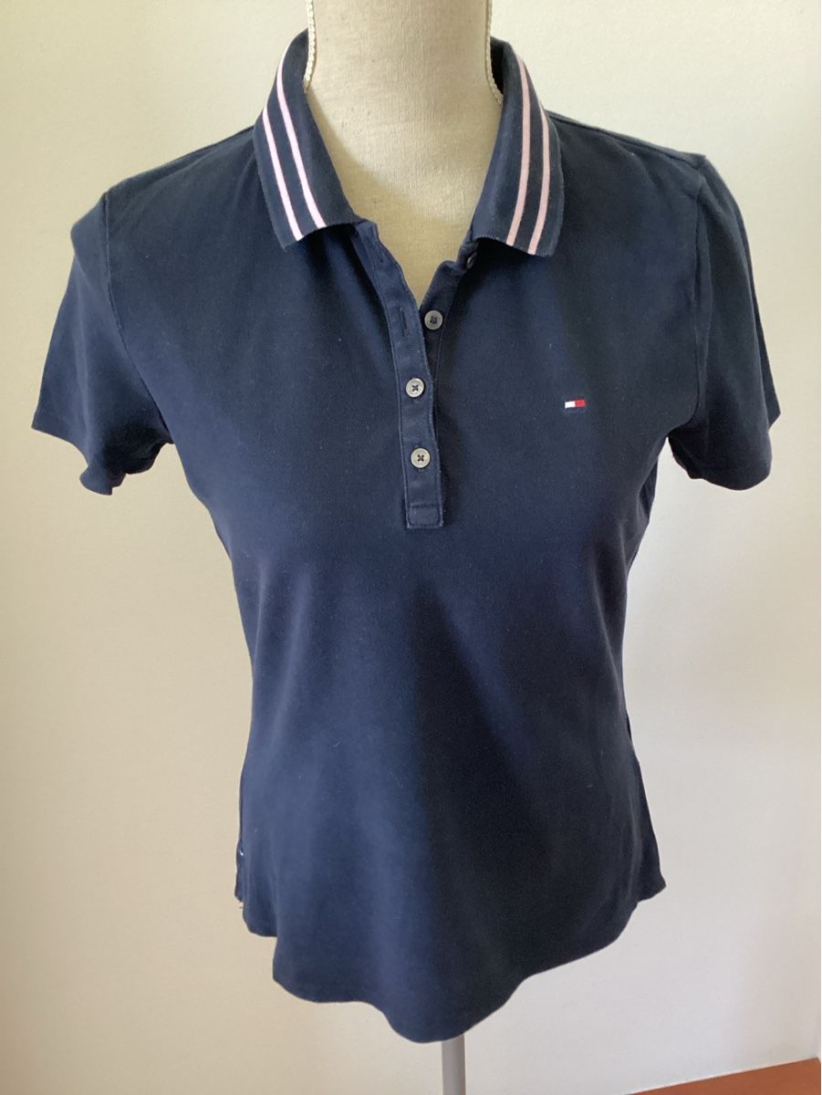 Tommy Hilfiger Polo-Shirts: Tommy Hilfiger, Damenpolo, Gr. M – Gebraucht aus Salenstein von Esprit57