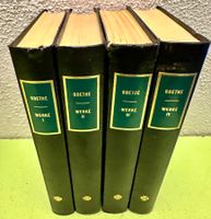 J. W. Goethe: Goethes Werke in vier Bänden. Ledereinband.