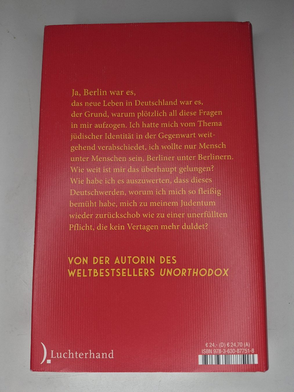 Libri: Buch JUDEN FETISCH Deborah Feldman – Usato da Ennetbaden venduto da lou_6mq2 1