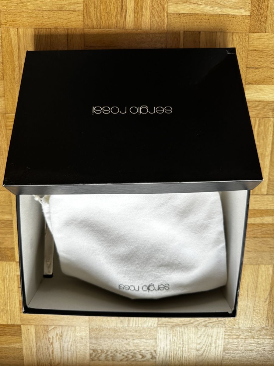 Scarpe da donna: Sergio Rossi Black with Silver Heel T - 37 1/2 – Usato da Epalinges venduto da Lily2006 4