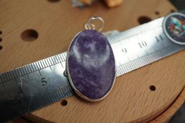 Lepidolith  925 Silber      Anhänger  Räumung