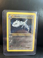 Seltene Steelix Sammelkarte 1. Edition aus dem Jahr 1999