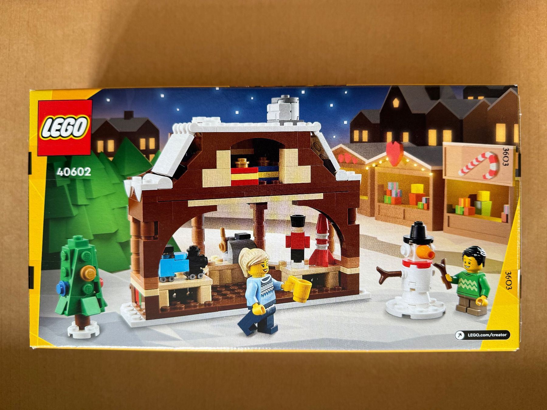 Lego Kit di costruzioni: 40602 - Lego Creator - Weihnachtsmarktstand – Nuovo e nell'imballaggio originale da Basel venduto da zekzek 1