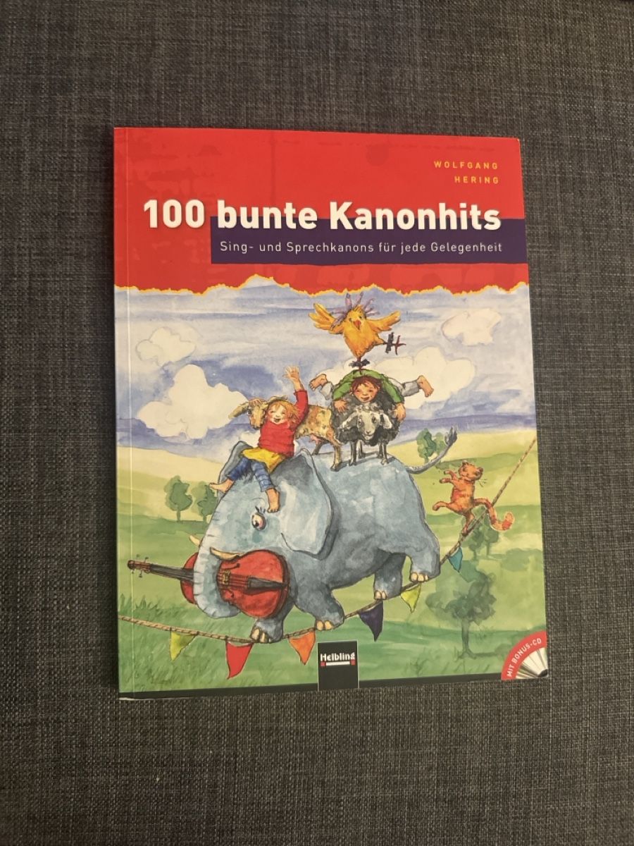 Bücher: Notenbuch 100 bunte Kanonhits – Gebraucht aus Muotathal von mianyc 1
