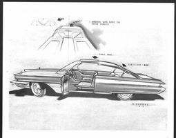 Auto Designkonzept - Fotografie - Foto - Vintage 1957