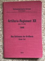 SCHWEIZER ARMEE DAS SCHIESSEN DER ARTILLERIE 1948