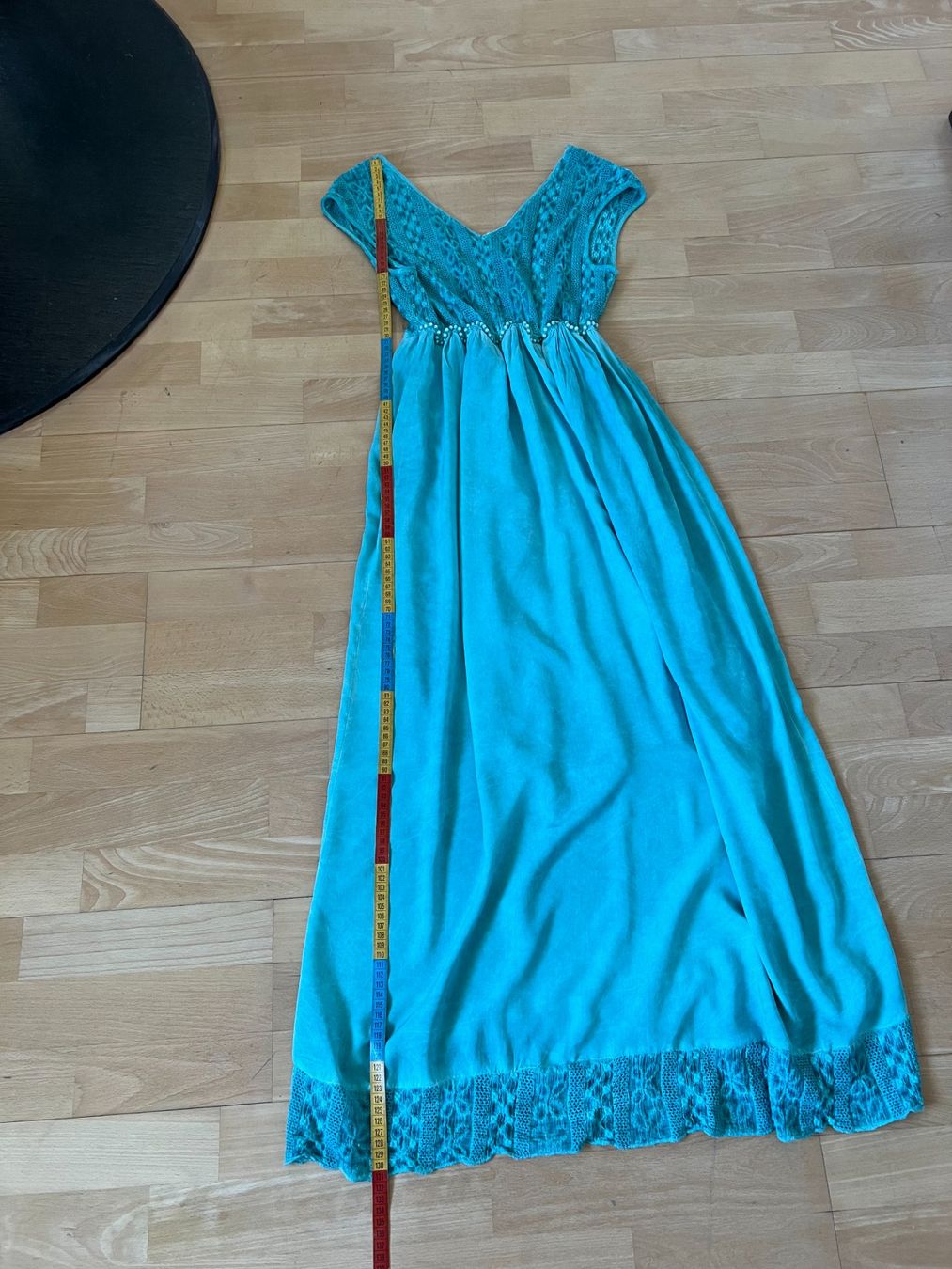 Kleider: Moda Stil Damen Kleid in ca. Gr. 38, Türkis – Gebraucht aus Worb von farben20zauber 4