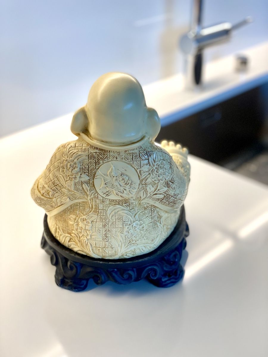 Sculture & Statue: Hotei Lachender Buddha Figur – Usato da Basel venduto da phidelitas 3