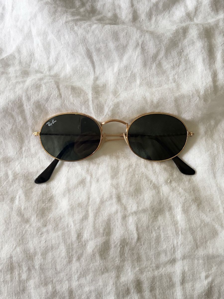 Ray-Ban Occhiali & Lenti: Ray-Ban Oval Gold – Usato da Zürich venduto da fischersfritzli