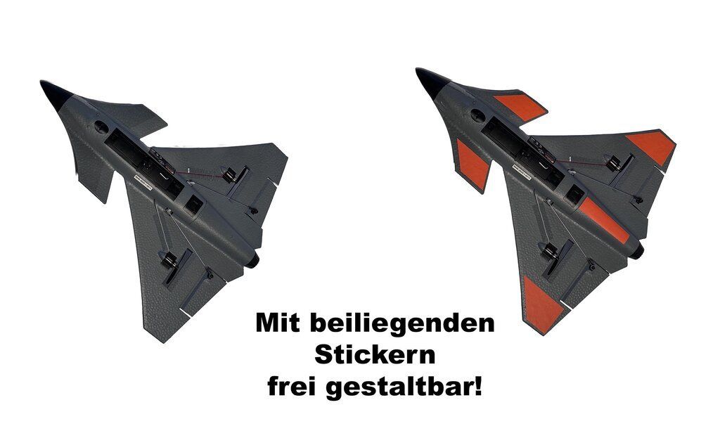RC Modellbau: Neuheit 2025 EasyFly Delta RC-Flugzeug - RTF – Neu und originalverpackt aus Balsthal von Jetline 5