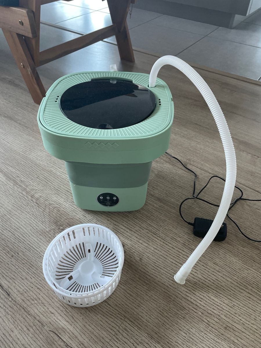Lavatrici: Foldable Mini Washing Machine - Mint Green incl. FREE Swiss – Nuovo (secondo la descrizione) da Vessy venduto da jie_gl9n