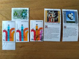 Briefmarken Vereinte Nationen 6 St. und FDC 11/1972